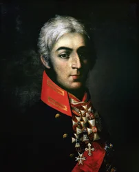 Portrait du prince Pierre Bagration (1765-1812) général russe